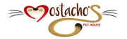 MOSTACHOS PET HOUSE Logo